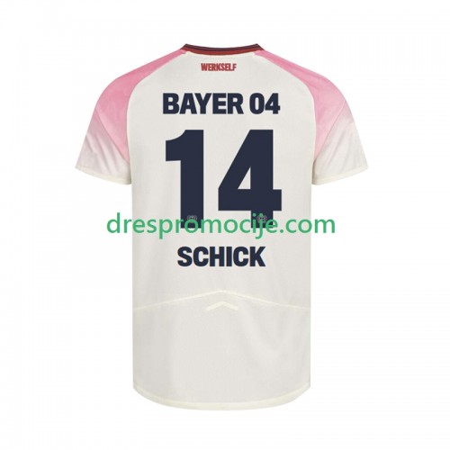Bayer 04 Leverkusen Patrik Schick 14 Dres Gostujući 2025/2026 Kratkih Rukava Bayer 04 Leverkusen Patrik Schick 14 Dres Gostujući 2025/2026 Kratkih Rukava